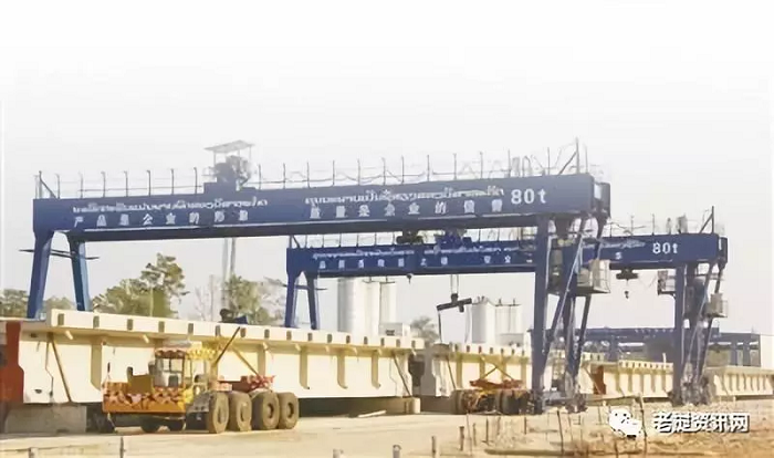 中老鐵路萬象制梁場遠(yuǎn)景。本報記者 孫廣勇攝